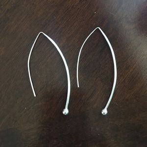 Silpada Spheres on Wires Drop Earrings